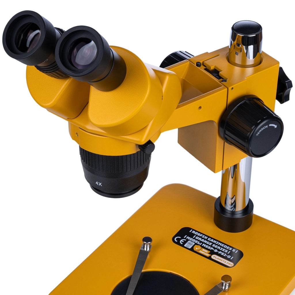 Mikroscopio Stereoscopico Binoculare Ganimedes S – Zoom 20-40x | Oculare WF10X/20 | Testa 45° Rotazione 360°