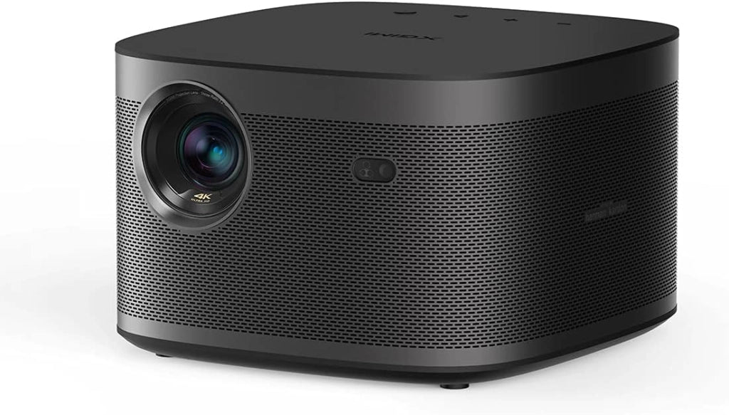 Horizon Pro 4K Videoproiettore,Proiettore 4k WiFi, Android TV 10.0, 1500 ISO Lumen, 3D Videoproiettore Harman/Kardon Altoparlante TV Box / PS4 / Smartphone