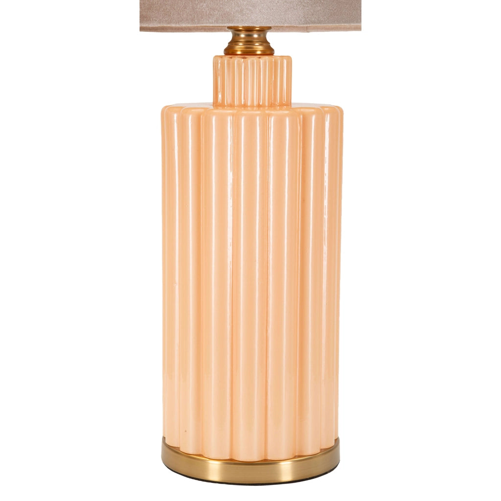 Dabaparo, Lampada da Tavolo Necessaria 1 Lampadina, Rosa Perlato