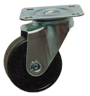 ruota nylon con piastra mm.50 cod:ferx.36471