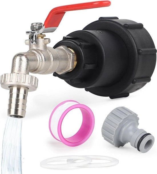 Pompa da serbatoio 1000 l - S60X6 connessione - estensione integrata - accessori di contenitore in plastica adattatore