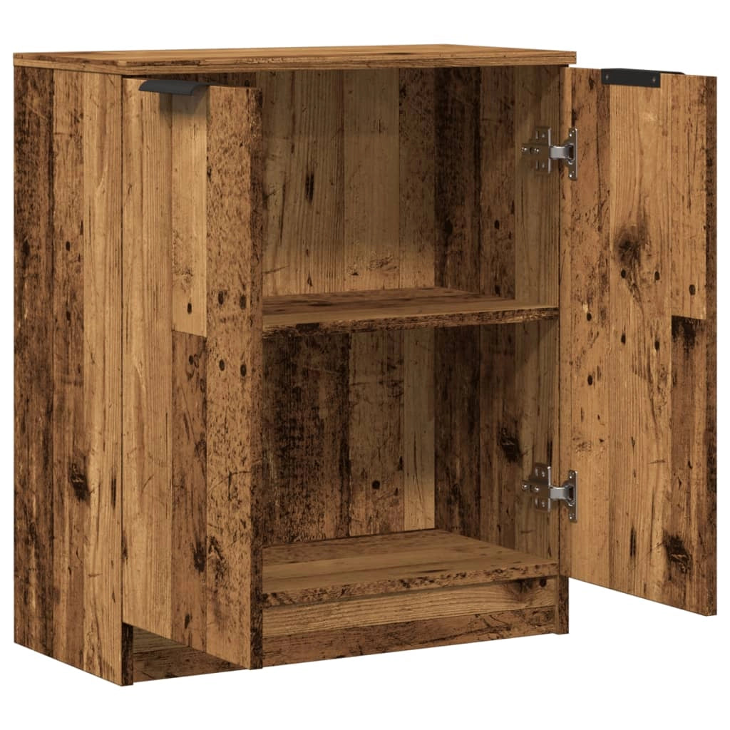 Buffet credenza cassettiera armadio mobile contenitore organizer cucina soggiorno salotto legno vecchio 60 x 30 x 70 cm legno ingegnerizzato marrone 02_0036604