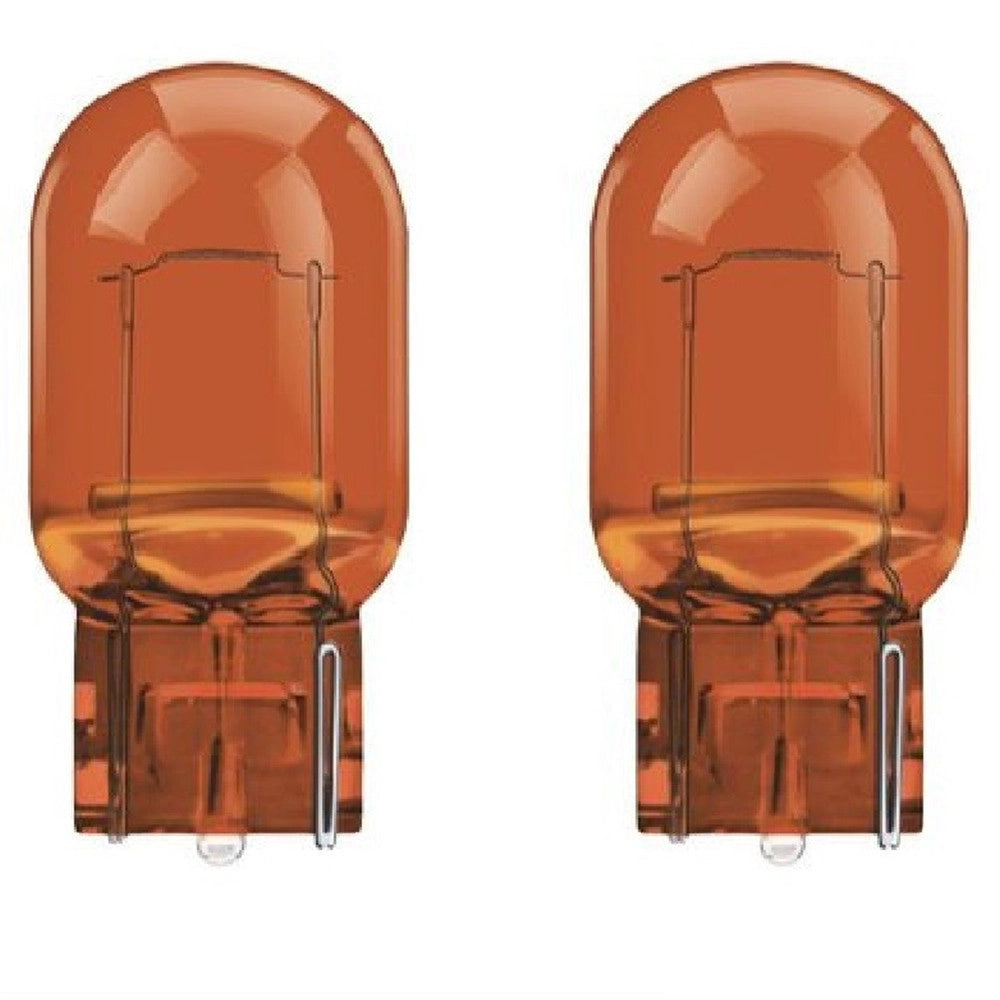 Trade Shop - Lampadine Di Posizione Auto T20 W21w 12v 21w No Canbus Luce Calda Alogena L-p136 -
