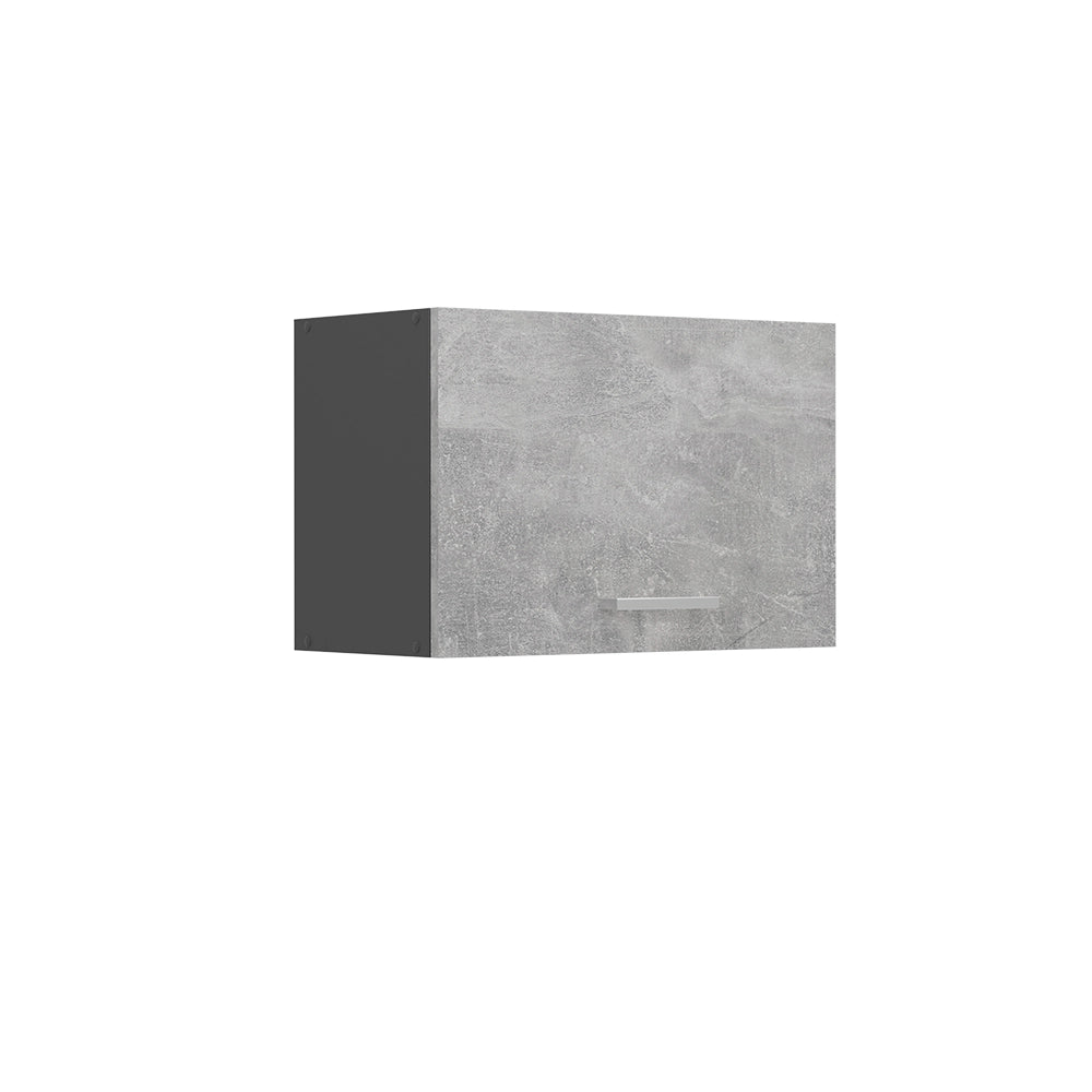 Pensile da cucina R-Line Calcestruzzo/Antracite 60 cm Piatto Vicco