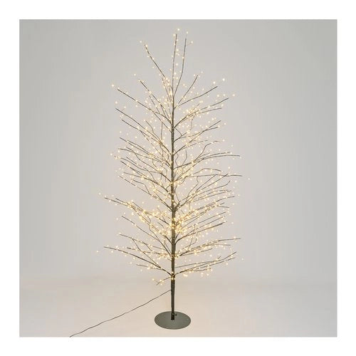 Albero natale lotti 76242 tiglio con 1120 microled marrone