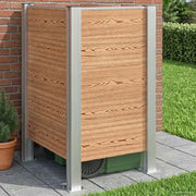 Recinzione Contenitore per Rifiuti Marrone 85 x 85 x 115 cm 42039183