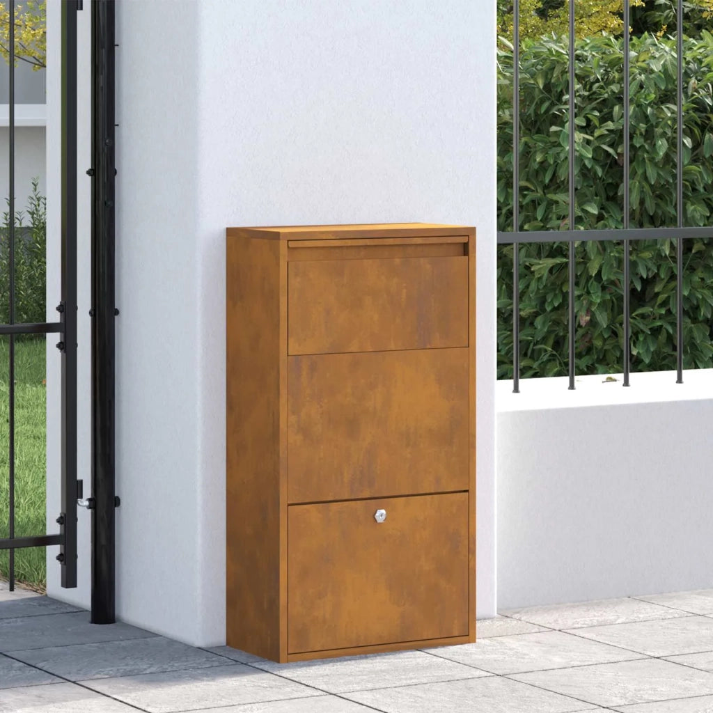 Cassetta per pacchi con archiviazione Ruggine 44 x 22 x 82 cm CFW1888014