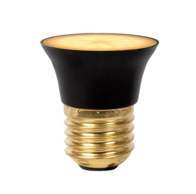 Lampadina LED G45 E27 5W dimmerabile nero oro 2700K Lucide