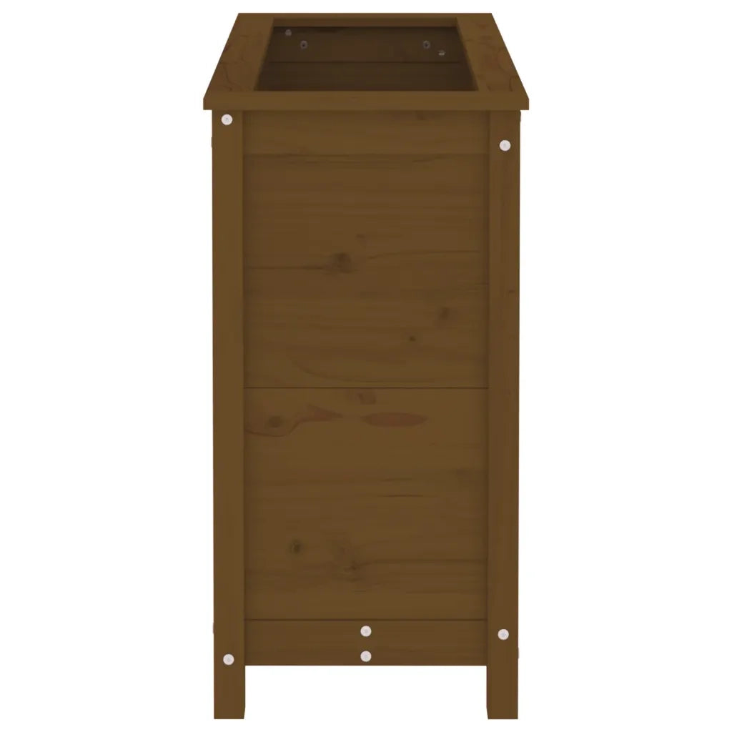 Fioriera da Giardino Ambra 82,5x40x78 cm Legno Massello di Pino 825285