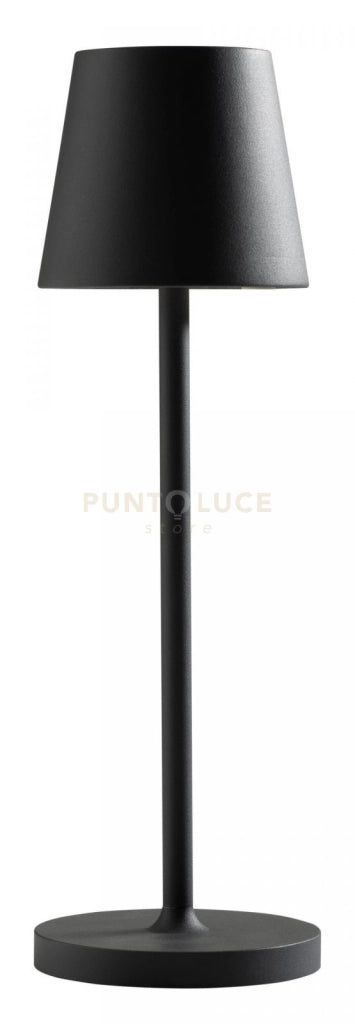 GLS030- LAMPADA RICARICABILE A BATTERIA GRIGIO ANTRACITE A LED 3000K 300LM 3W DIMMERABILE