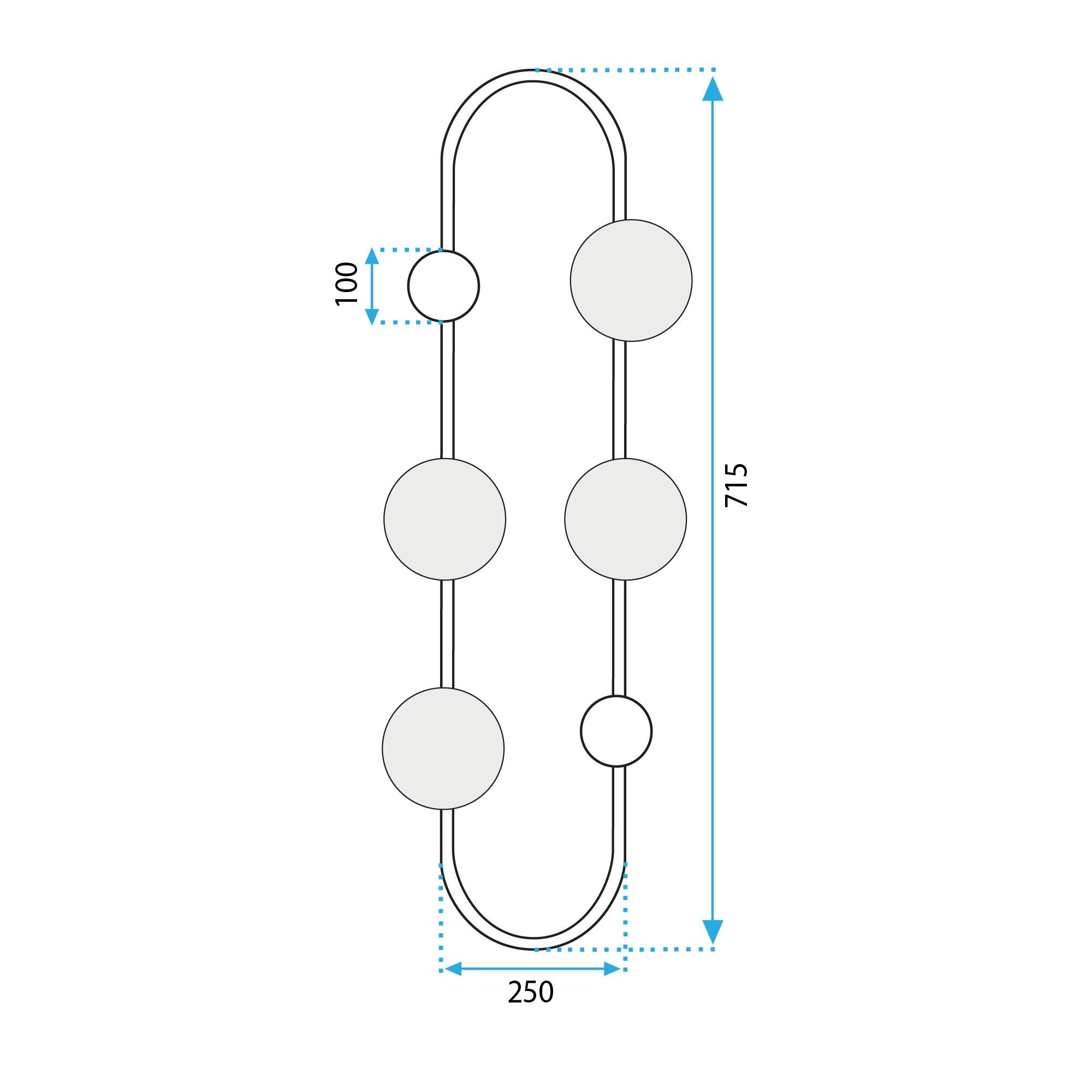 Lampada Da Parete APP1144-4W Oro