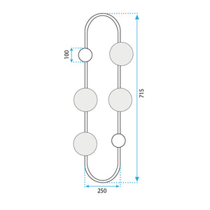 Lampada Da Parete APP1144-4W Oro