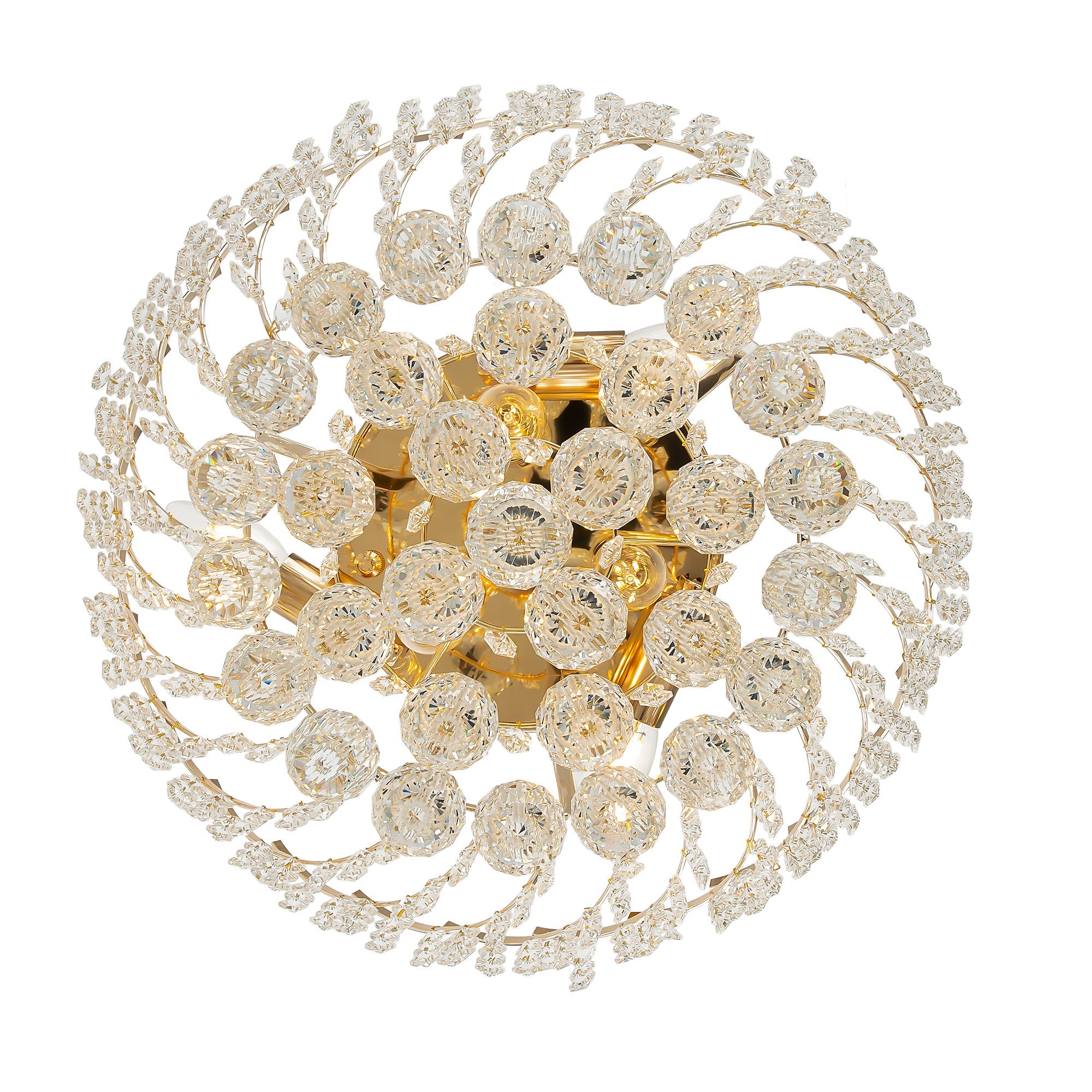 Lampadario Royal Classic in Metallo Karolina Oro