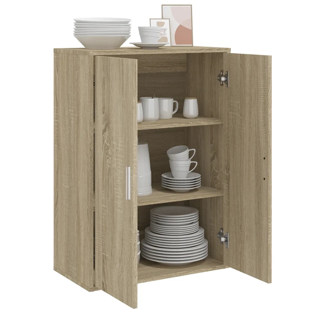 Credenza Rovere Sonoma 60x31x84 cm in Legno Multistrato 840487