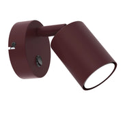 Applique Fun 1xGU10 bordo metallo regolabile Luminex