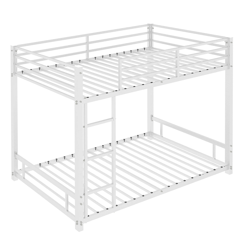 LETTO a castello in metallo bianco 197x98x136 cm