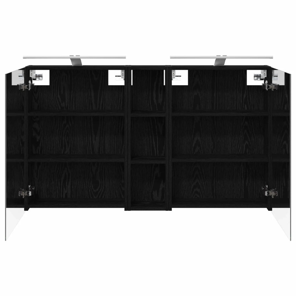 Set di Armadi da Bagno con lo scaffale 3 pcs 120 x 14,5 x 70 cm 3403753