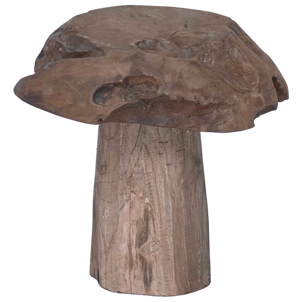 Pouf Naturale 35 x 35 x 35 cm Legno di teak solido