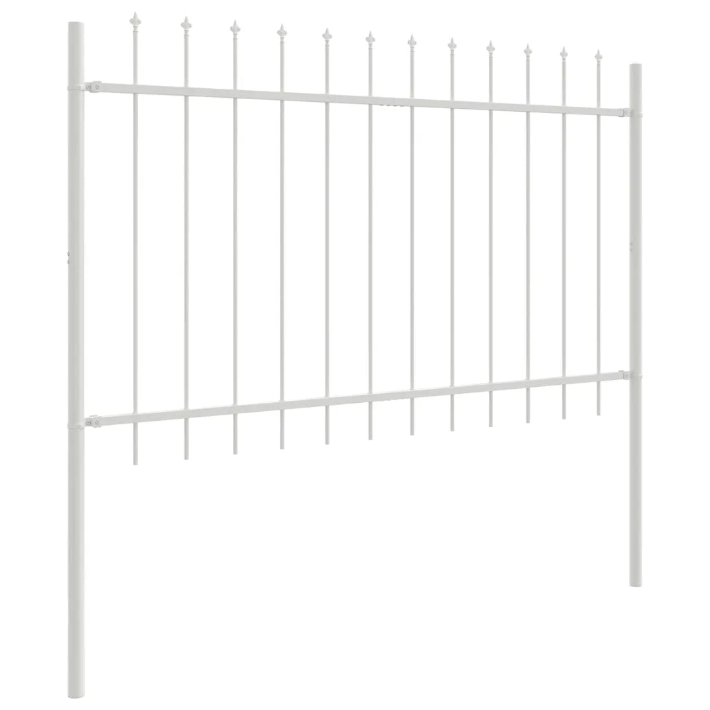 Recinzione per Giardino 4 pcs Bianco 6,8 x 0,8 m 3334079
