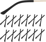 Accessori per occhiali - Kit di supporti per occhiali con rivestimento antiscivolo in silicone - Orecchini morbidi per occhiali da sole e da lettura - 12 pezzi