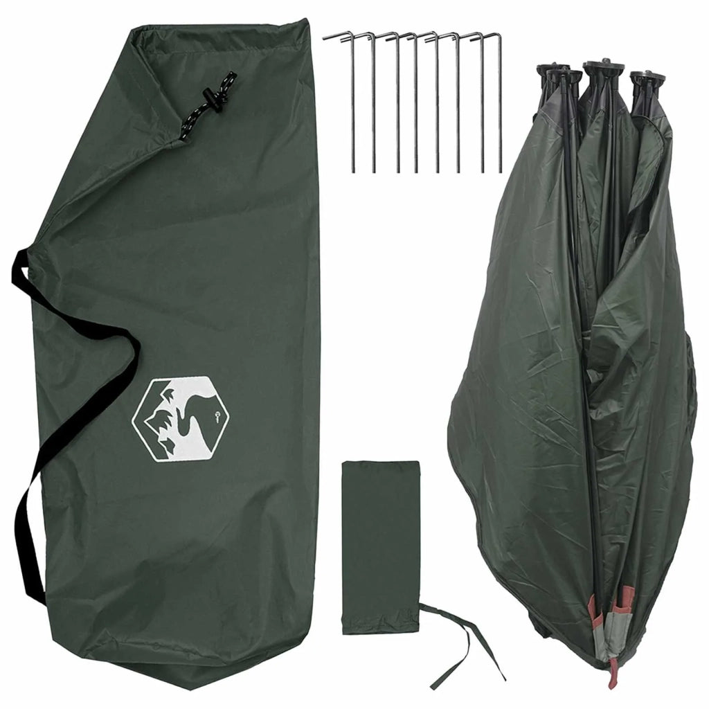 Tenda da Caccia con tetto Verde militare 143 x 143 x 165 cm 42028723
