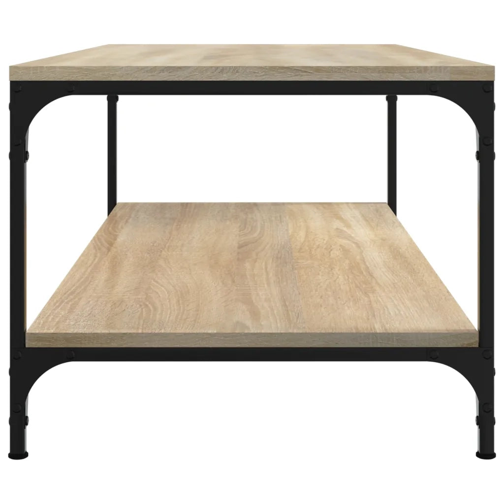 Tavolino da Salotto Rovere Sonoma 80x50x40 cm Legno Multistrato 819368