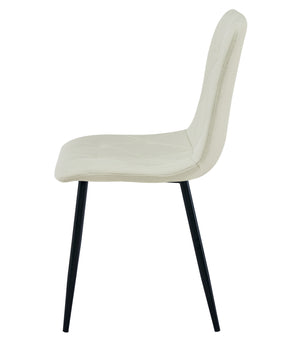 Sedia imbottita VALORA TYRA - Elegante beige per soggiorno, cucina, sala da pranzo CODICE 4027