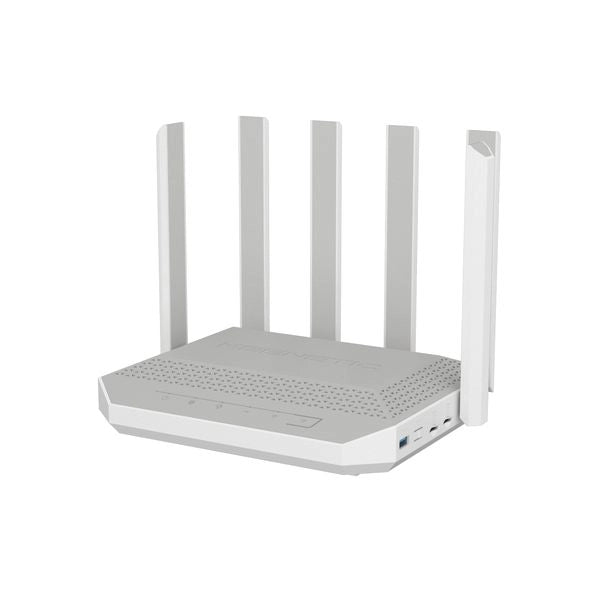Keenetic modem/router hero 5g dual sim, wi-fi 6 ax3000 mesh, n.1 porta da 2,5gb, smart switch 4 port - KN-4110-01-EU