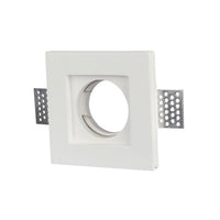 Porta faretto da incasso GU10 CONTTENTI SEQUADE GYPSUM BIANCO