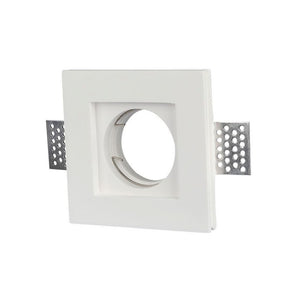 Porta faretto da incasso GU10 CONTTENTI SEQUADE GYPSUM BIANCO