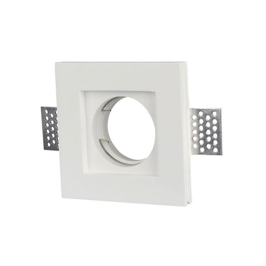Porta faretto da incasso GU10 CONTTENTI SEQUADE GYPSUM BIANCO