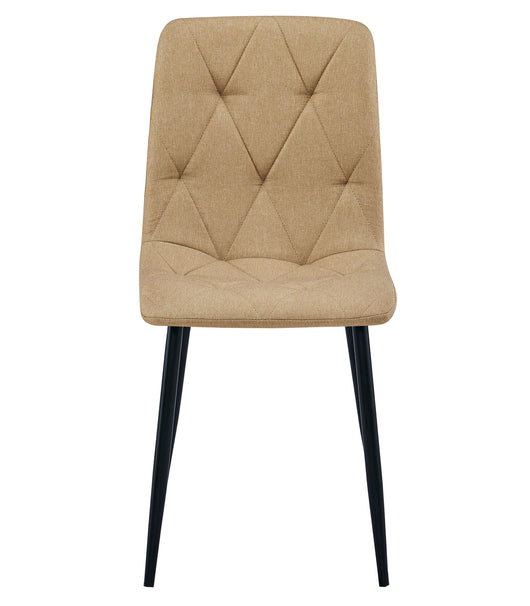 Sedia imbottita VALORA TYRA - Elegante marrone per soggiorno, cucina, sala da pranzo CODICE 4028