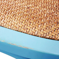 Sedia Cross 46x42x87 cm  in Legno Azzurro