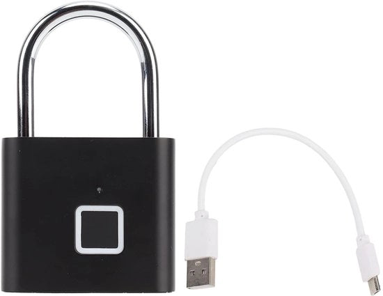 Slot di apertura a pressione digitale - 0,5 secondi di apertura - Nero - Idrorepellente - Compattato e sicuro - Adatto per zaini e contenitori