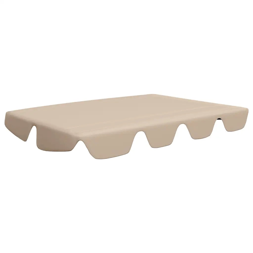 Baldacchino per Dondolo Giardino Beige 150/130x105/70 cm 312097