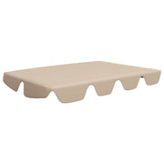 Baldacchino per Dondolo Giardino Beige 150/130x105/70 cm 312097