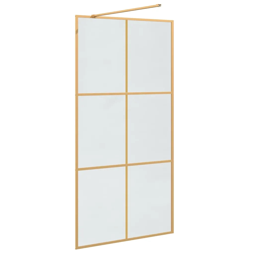 Parete Doccia Walk-in Oro 100 x 195 cm vetro temperato