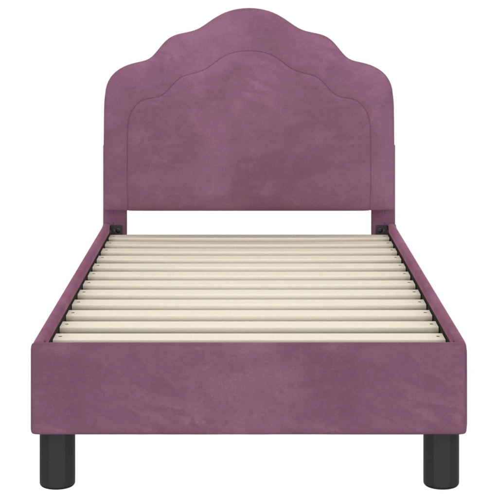 Struttura letto per bambini con testata-Giroletto per bambini Viola 70 x 140 cm 588171