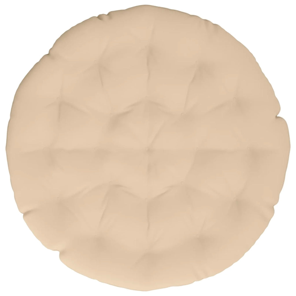 Cuscino per Sedia Papasan VIANEN 100% Poliestere Crema 953985