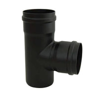 Tubi acciaio pellet 80 mm accessori stufa cm25 50 100curva45°90°T rosone condensa RACCORDO A T FFM 80 MM