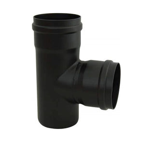 Tubi acciaio pellet 80 mm accessori stufa cm25 50 100curva45°90°T rosone condensa RACCORDO A T FFM 80 MM