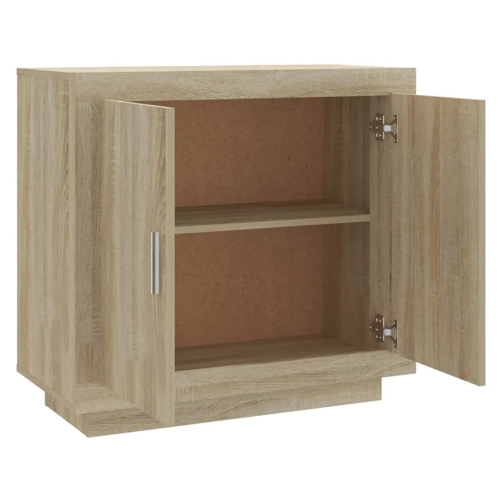Credenza-Buffet-Armadio da cucina Rovere Sonoma 80x40x75 cm in Legno Compensato