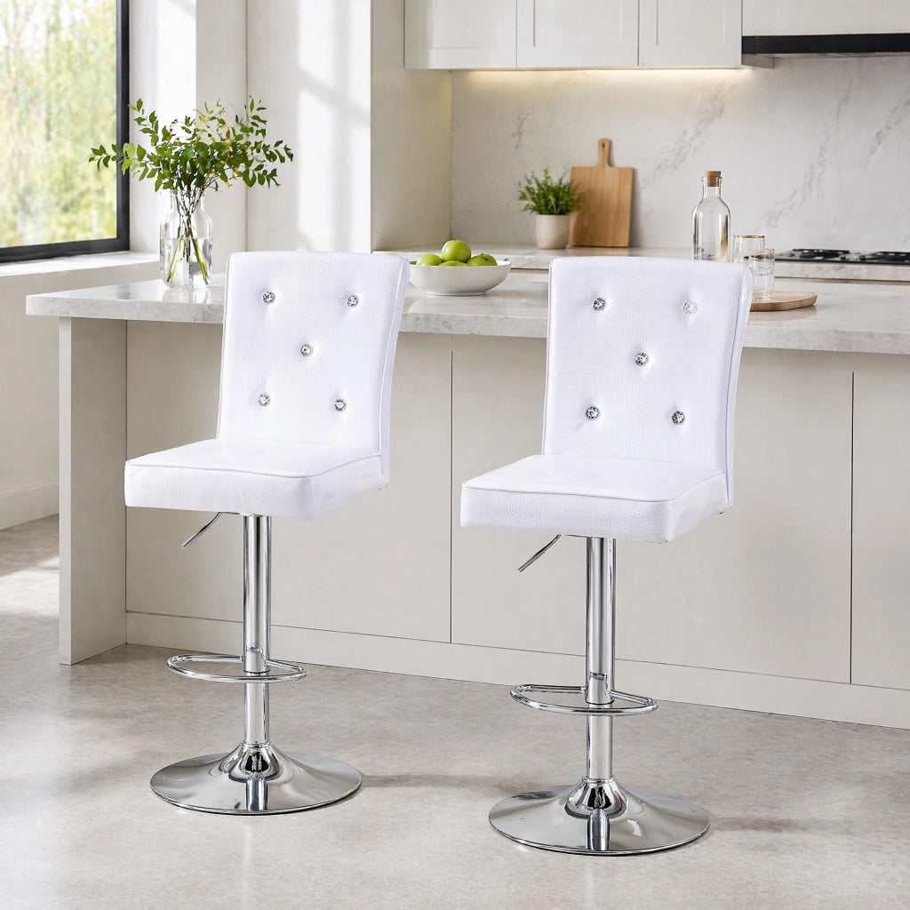 SEDIA 89,5x50,5x41 cm PVC Bianco