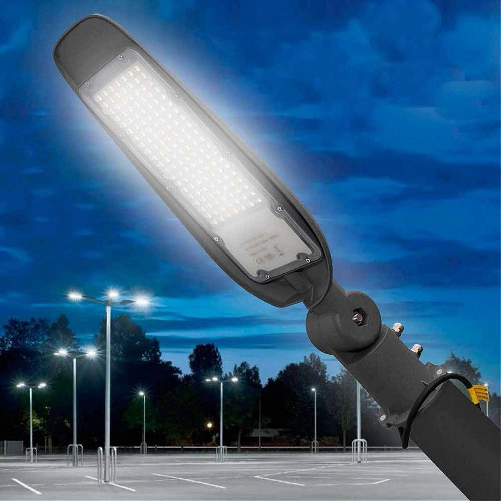 Trade Shop - Lampada Inclinabile Led Lampione Stradale Faro Esterno 150watt Luce 6500k Lp-150 -