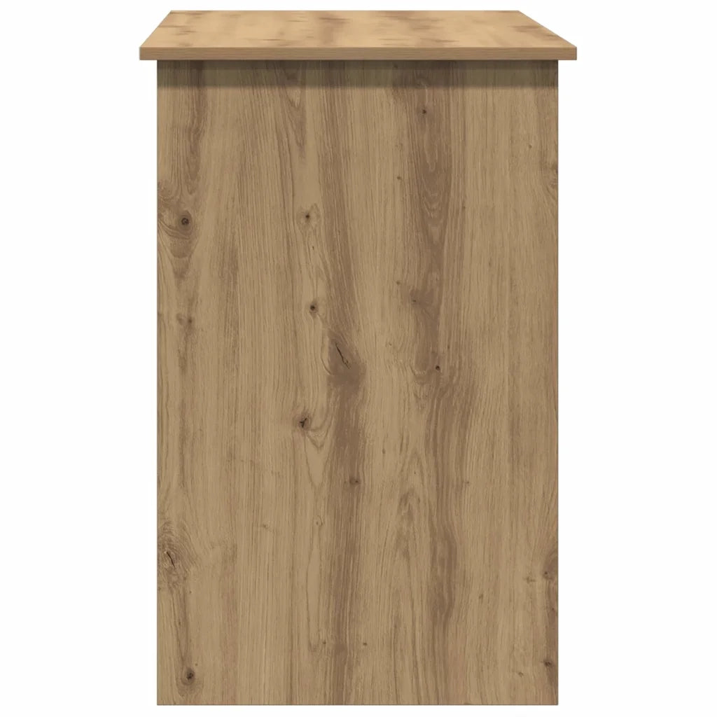 Scrivania Rovere Artigianale 100x50x76 cm in Legno Multistrato