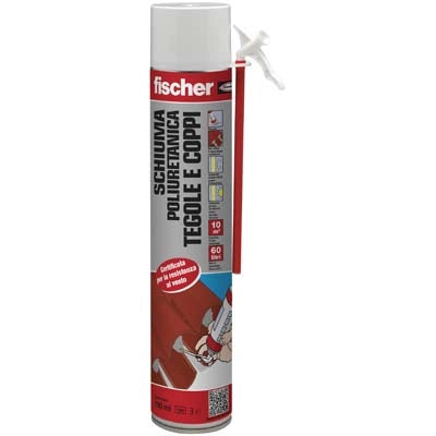 SCHIUMA POLIURETANICA COPPI E TEGOLE FISCHER - MANUALE ML 750- 12 pezzi