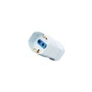 Alcapower Presa Elettrica Adattatore Bipasso e Schuko 16A 250V AC Potenza Massima 1500W Ideale per Connessioni Standard Domestiche e Ufficio