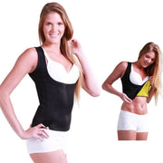 Trade Shop - Canotta Donna Fitness Hot Shapers Palestra Neotex Pancia Piatta Perdi Peso -    M