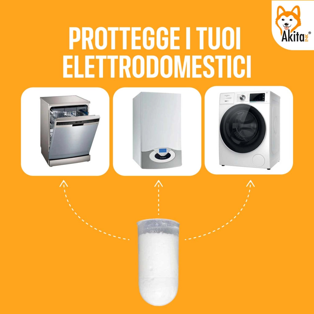 Akitaink 18 Cartucce Polifosfati Anticalcare Caldaia