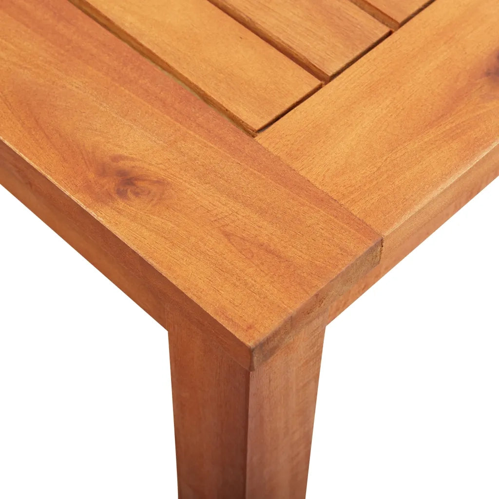 Set da Pranzo da Giardino 7 pz con Cuscini Massello di Acacia 278905